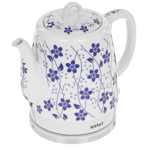 Купить Электрочайник Kitfort KT-6788 белый  9212792. Характеристики, отзывы и цены в Донецке