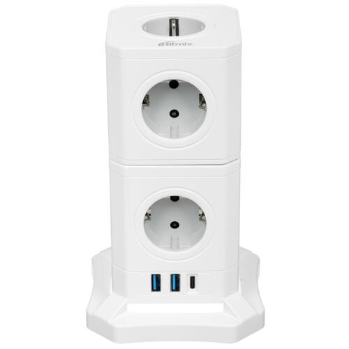 Купить Сетевой фильтр Ritmix RM-292C Black белый  5459854. Характеристики, отзывы и цены в Донецке