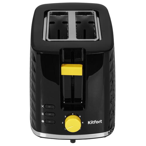 Купить Тостер Kitfort КТ-6224 черный  9083330. Характеристики, отзывы и цены в Донецке