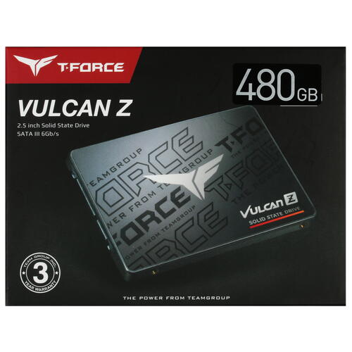 Купить 480 ГБ 2.5" SATA накопитель TEAMGROUP VULCAN Z  5043205. Характеристики, отзывы и цены в Донецке