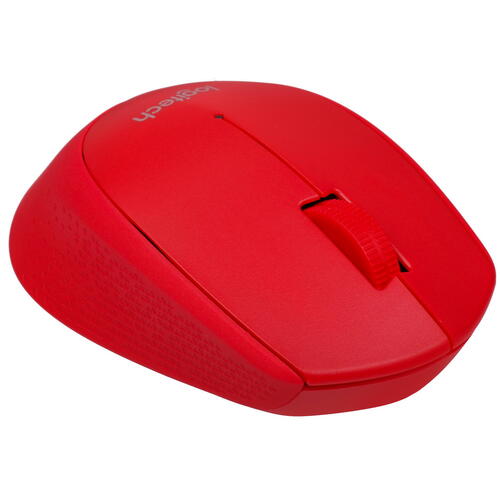 Купить Мышь беспроводная Logitech M280 [910-004308] красный  5059910. Характеристики, отзывы и цены в Донецке