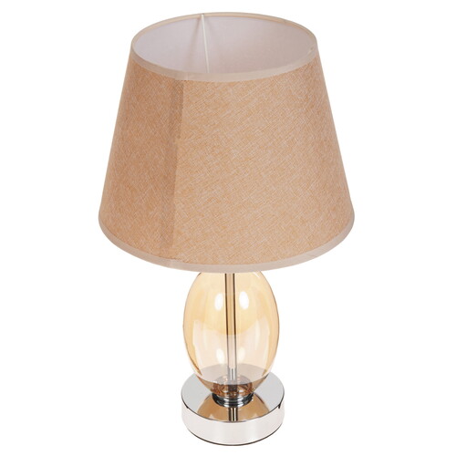 Купить Настольный светильник RISALUX Изольда бежевый  9176746. Характеристики, отзывы и цены в Донецке