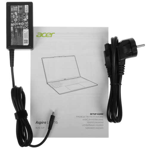 Купить 16" Ноутбук Acer Aspire Lite 16 (AL16-52P-35ES) серебристый  5612083. Характеристики, отзывы и цены в Донецке