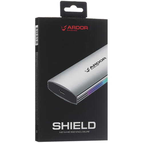 Купить M.2 Внешний бокс ARDOR GAMING Shield M2R2-G2  5402296. Характеристики, отзывы и цены в Донецке