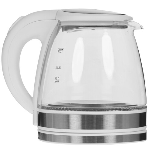 Купить Электрочайник DELTA DL-1121 белый  9233364. Характеристики, отзывы и цены в Донецке