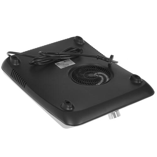 Купить Плита компактная электрическая BQ HP124SS черный  5352966. Характеристики, отзывы и цены в Донецке