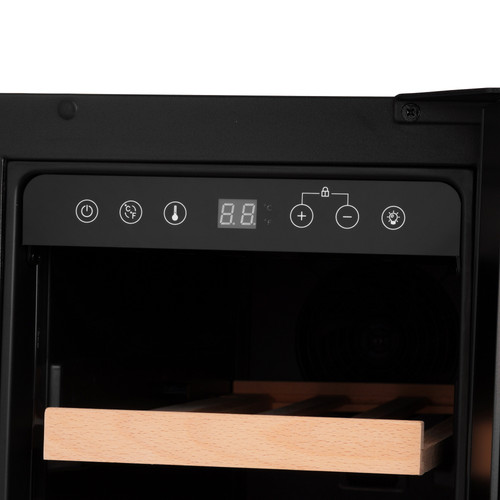 Купить Винный шкаф Meyvel MV19NH-KBT1 черный  9186677. Характеристики, отзывы и цены в Донецке