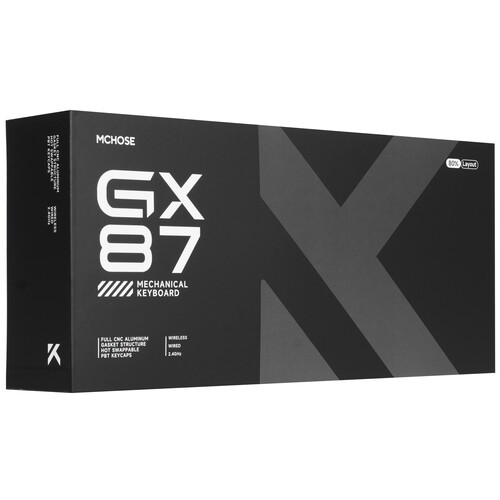 Купить Клавиатура проводная + беспроводная MCHOSE GX87 Max  9237331. Характеристики, отзывы и цены в Донецке