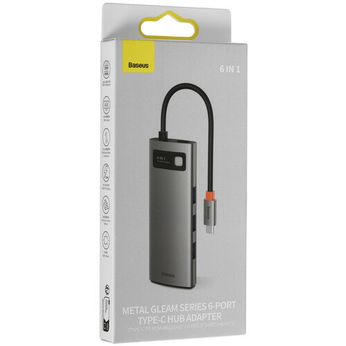 Купить Док-станция Baseus Metal Gleam Series  5488044. Характеристики, отзывы и цены в Донецке