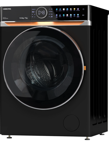 Купить Стирально-сушильная машина HIBERG i-DDQ10 - 10714 B черный  9238395. Характеристики, отзывы и цены в Донецке