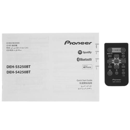 Купить Автопроигрыватель Pioneer DEH-S5250BT  5088300. Характеристики, отзывы и цены в Донецке
