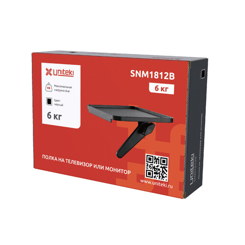 Купить Кронштейн-полка UNITEKI SNM1812B  9298818. Характеристики, отзывы и цены в Донецке