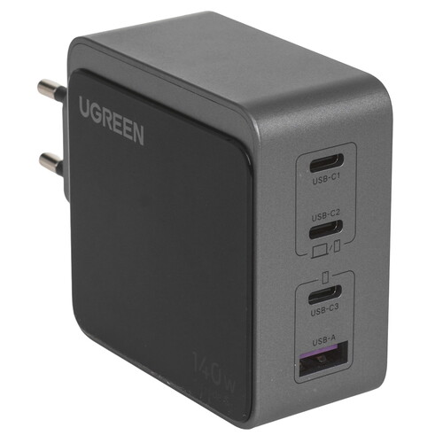 Купить Сетевое зарядное устройство Ugreen X570 серый  5627948. Характеристики, отзывы и цены в Донецке