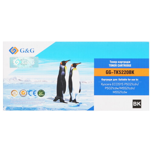 Купить Картридж лазерный G&G GG-TK5220BK черный  9926132. Характеристики, отзывы и цены в Донецке