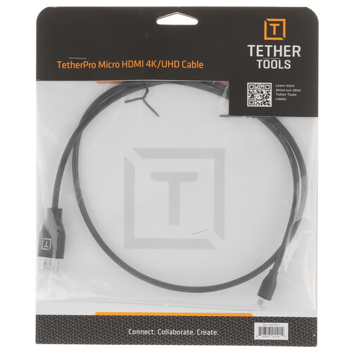 Купить Кабель однонаправленный Tether Tools HDMI - micro HDMI, 1 м  5605851. Характеристики, отзывы и цены в Донецке
