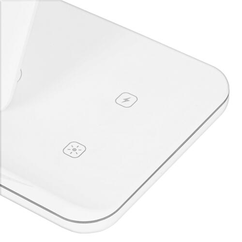 Купить Беспроводное зарядное устройство DEPPA Charging Stand Neo 3-in-1 белый  5098759. Характеристики, отзывы и цены в Донецке