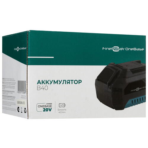 Купить Аккумулятор FinePower OneBase B40 OneBase20  4748524. Характеристики, отзывы и цены в Донецке