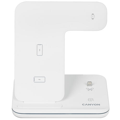 Купить Беспроводное зарядное устройство CANYON CNS-WCS302W  4872097. Характеристики, отзывы и цены в Донецке
