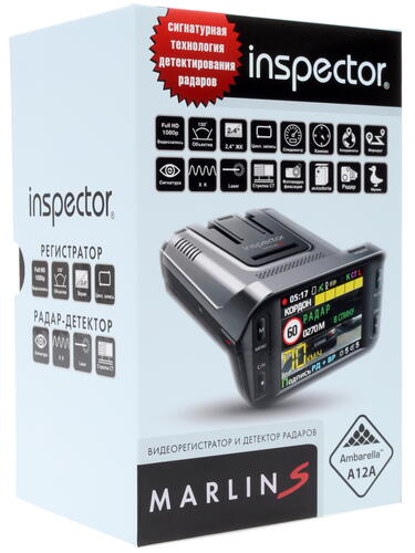 Купить Видеорегистратор с радар-детектором Inspector Marlin S  1157729. Характеристики, отзывы и цены в Донецке