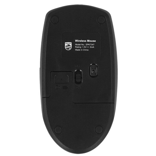Купить Мышь беспроводная Philips SPK7347  черный  9251638. Характеристики, отзывы и цены в Донецке