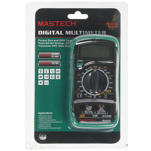 Купить Мультиметр Mastech MAS830  1064131. Характеристики, отзывы и цены в Донецке