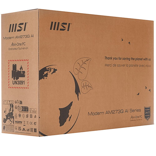 Купить 27" Моноблок MSI Modern AM273Q AI 1UM-091XRU  5616317. Характеристики, отзывы и цены в Донецке