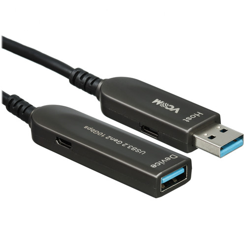 Купить Кабель VCOM USB Type-A - USB Type-A черный  5602535. Характеристики, отзывы и цены в Донецке