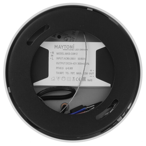 Купить Светильник потолочный Technical C032CL-12W3K-RD-W белый/белый  9143196. Характеристики, отзывы и цены в Донецке