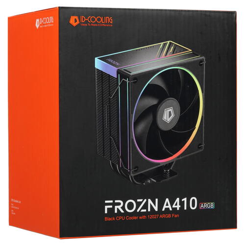 Купить Кулер для процессора ID-COOLING FROZN A410 ARGB  черный  5439060. Характеристики, отзывы и цены в Донецке