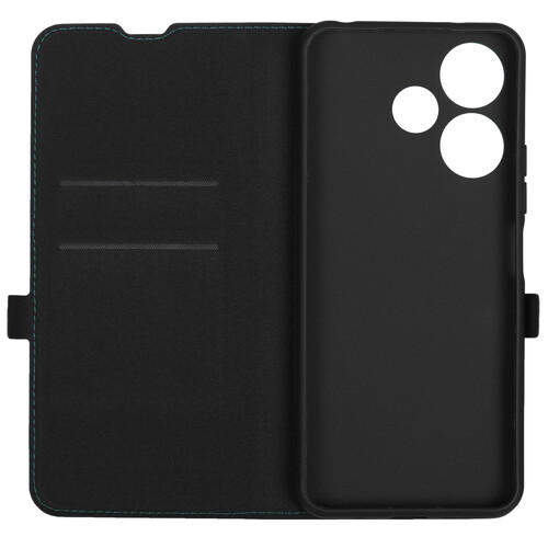 Купить Чехол-книжка  BoraSCO Book Case для POCO M6/ Xiaomi Redmi 13 зеленый  5609542. Характеристики, отзывы и цены в Донецке