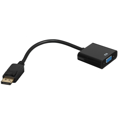 Купить Переходник однонаправленный Aceline DisplayPort - VGA, 0.2 м  9084910. Характеристики, отзывы и цены в Донецке
