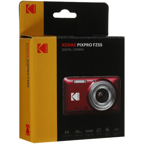 Купить Компактный фотоаппарат KODAK FZ55 серебристый  5652787. Характеристики, отзывы и цены в Донецке