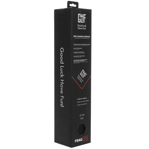 Купить Коврик GLHF Black X-Large (XL) черный  5066402. Характеристики, отзывы и цены в Донецке