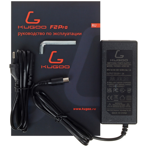 Купить Электросамокат Kugoo F2 Pro черный  5641185. Характеристики, отзывы и цены в Донецке