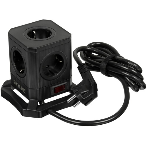 Купить Сетевой фильтр Skyline USP-720 черный  9197103. Характеристики, отзывы и цены в Донецке