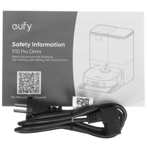 Купить Робот-пылесос Eufy X10 Pro Omni черный  5636991. Характеристики, отзывы и цены в Донецке