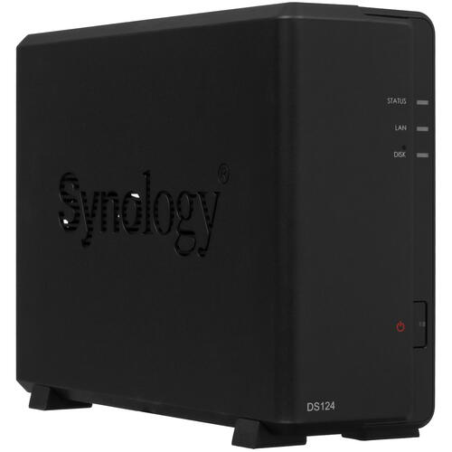 Купить Сетевое хранилище (NAS) Synology DiskStation DS124  5430449. Характеристики, отзывы и цены в Донецке