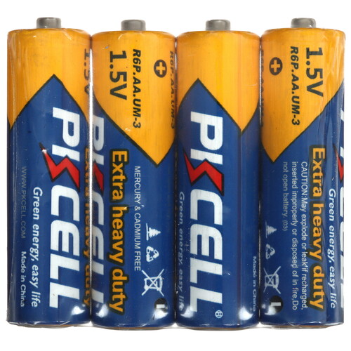 Купить Батарейка PKCELL R6P-4S-4 AA (LR6/ER14505/FR6/R6P)  9196108. Характеристики, отзывы и цены в Донецке