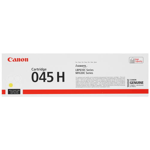 Купить Картридж лазерный Canon 045H желтый, с чипом  1327292. Характеристики, отзывы и цены в Донецке