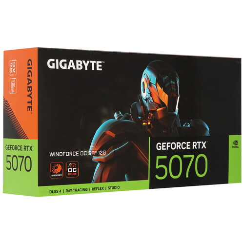 Купить Видеокарта GIGABYTE GeForce RTX 5070 WINDFORCE OC SFF  5613399. Характеристики, отзывы и цены в Донецке