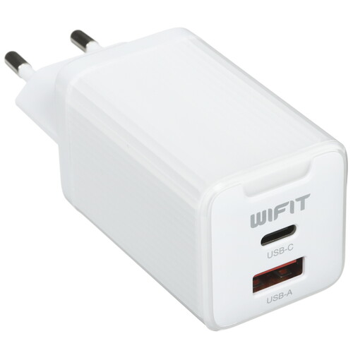 Купить Сетевое зарядное устройство Wifit WICHARGE GC2 белый  5484698. Характеристики, отзывы и цены в Донецке