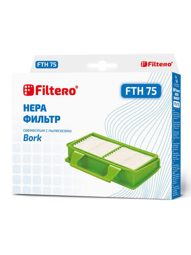 Купить Фильтр Filtero FTH 75  1383917. Характеристики, отзывы и цены в Донецке