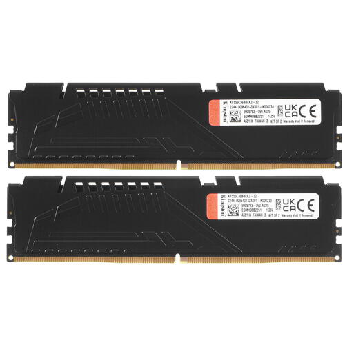 Купить Оперативная память Kingston FURY Beast Black [KF556C36BBEK2-32] 32 ГБ  5074966. Характеристики, отзывы и цены в Донецке