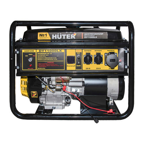 Купить Электрогенератор   бензиновый Huter DY11000LX  5356858. Характеристики, отзывы и цены в Донецке