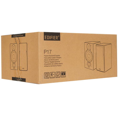 Купить Колонки Edifier P17 коричневый  9095966. Характеристики, отзывы и цены в Донецке
