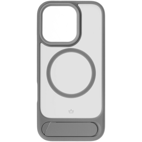 Купить Накладка  VLP Reels Case для Apple iPhone 16 Pro серый/прозрачный  5487082. Характеристики, отзывы и цены в Донецке