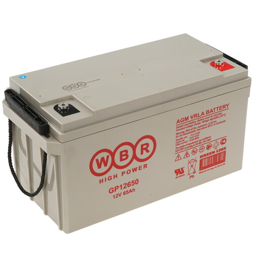 Купить Аккумуляторная батарея для ИБП WBR GP12650  9281113. Характеристики, отзывы и цены в Донецке