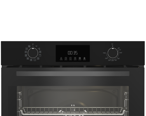 Купить Электрический духовой шкаф Indesit IBFTE 3844 J BL черный  9136636. Характеристики, отзывы и цены в Донецке