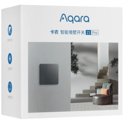 Купить Умный выключатель Aqara Z1 Pro  5608823. Характеристики, отзывы и цены в Донецке