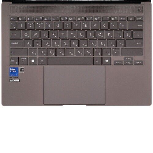 Купить 14" Ноутбук ASUS Zenbook 14 OLED UX5406SA-PV298W серый  5478602. Характеристики, отзывы и цены в Донецке
